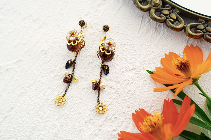 Jewelrykyoto Onlinestore セピア色の秋桜 Jewelrykyoto Onlinestore セピア色の秋桜